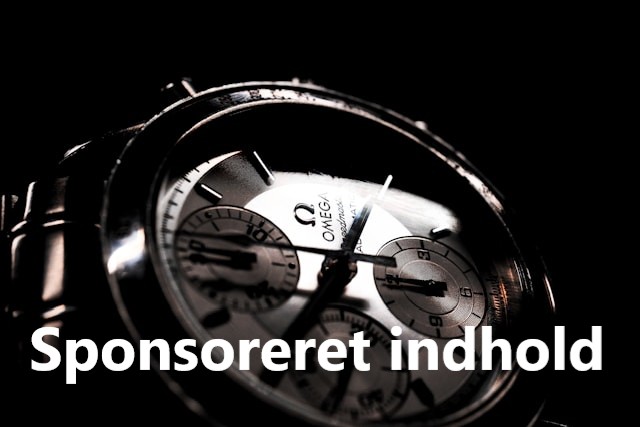 Close up af Omega armbåndsur